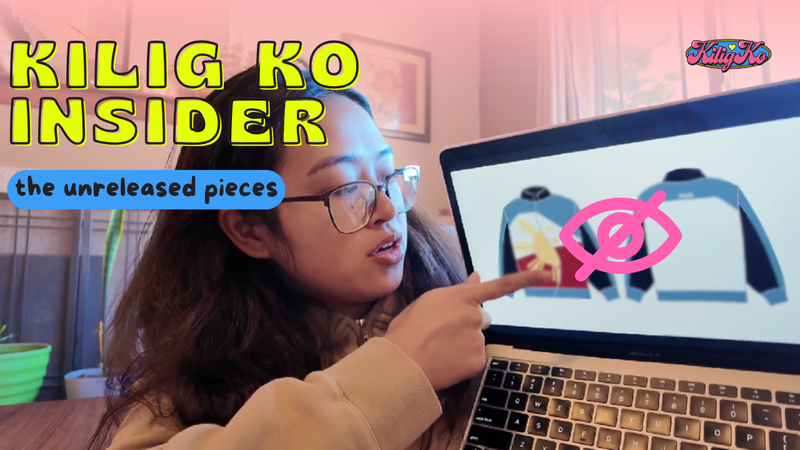 Youtube Video Thumbnail with text Kilig Ko insider, the unreleased pieces