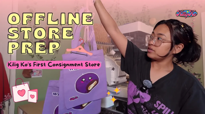 Youtube Video Thumbnail Kilig Ko COnsignment STore preps