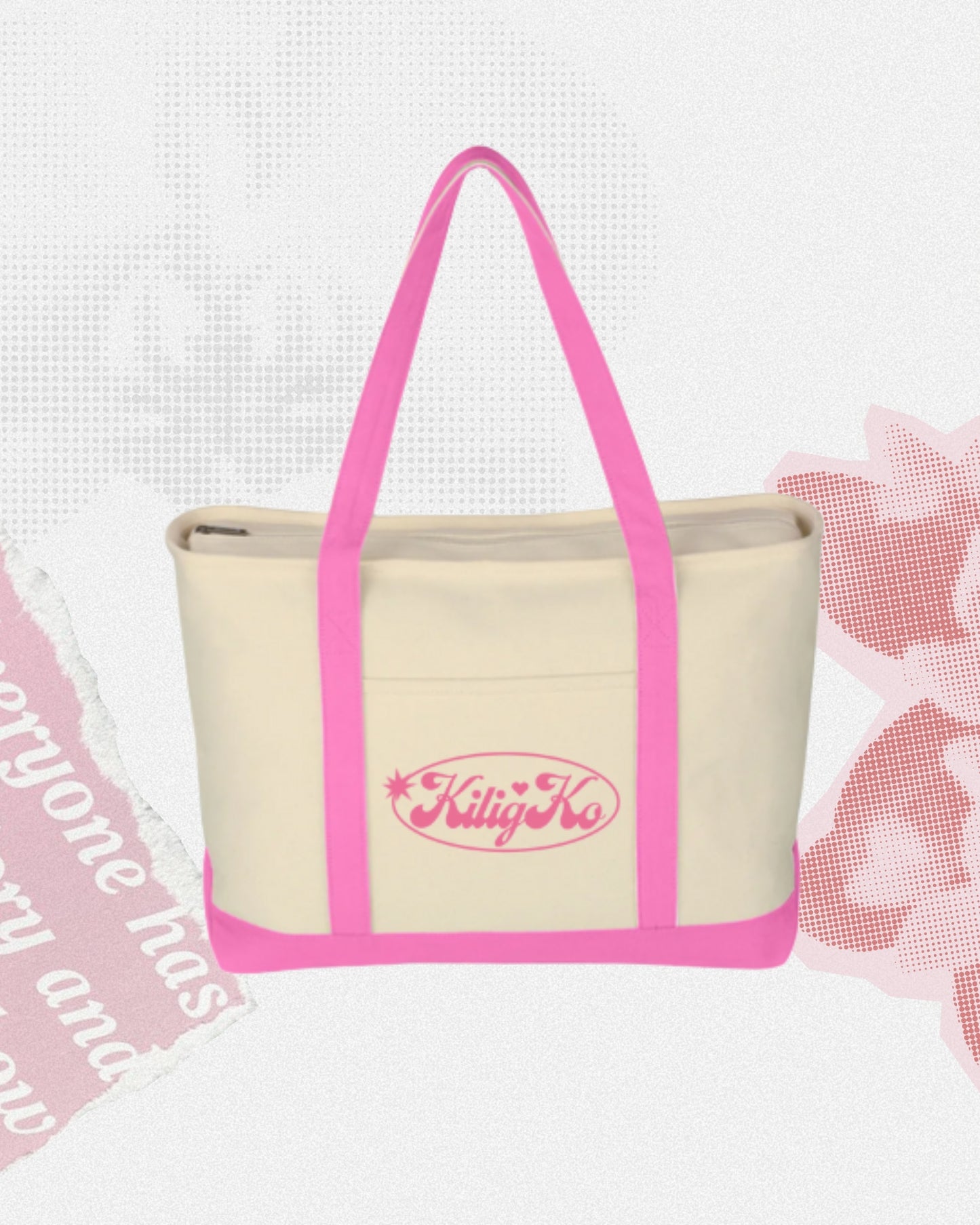 Kilig Ko Two-toned Tote - Kilig Ko