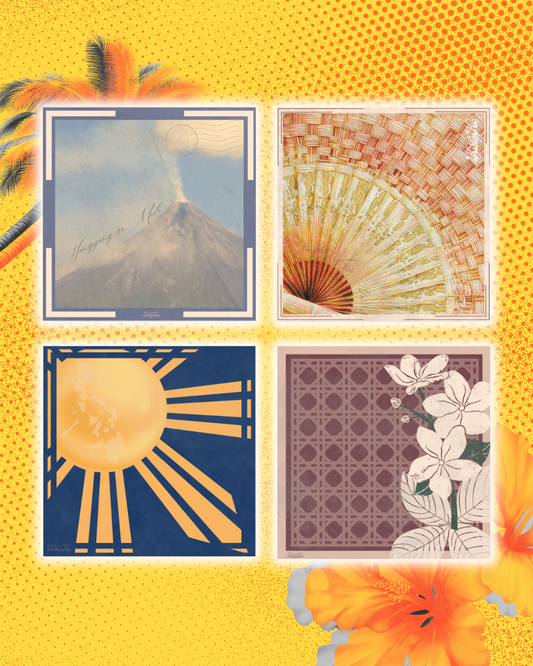 Kilig ko pamana collection all scarves mockup version